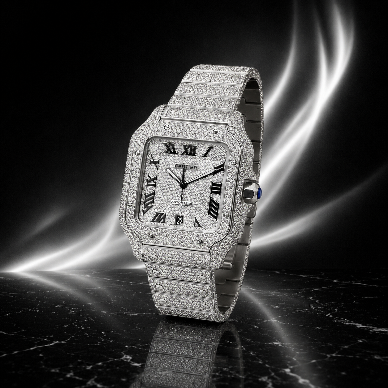 Iced Out Cartier